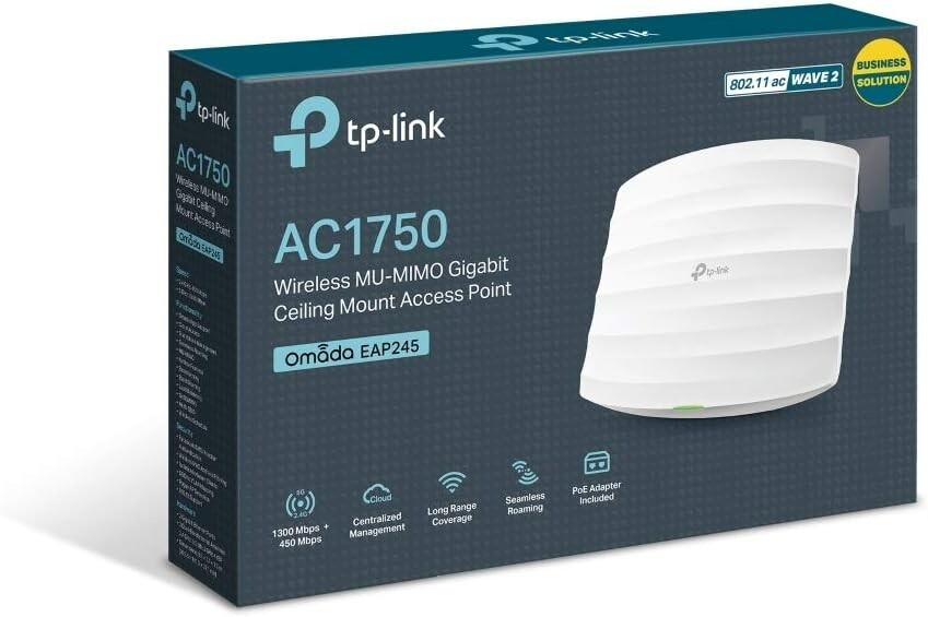 TP-LINK AC1750 Dual Band Access Point Wireless Wi-Fi Access Point (EAP245)