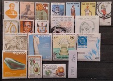 Mexico Stamp 1981 19 lot all different most used as seen, combine shipping
