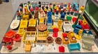 Vintage Fisher Price Little People Lot – 53 Figures, 13 Wood Body + Accessories