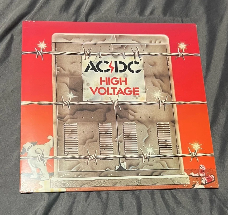 AC/DC High Voltage Vinyl LP Record OZ Blue Roo Australian Pop Up Store Reissue - image 3 of 4