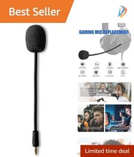 3.5mm Gaming Microphone Boom - Clear Voice for Online Gaming Streaming