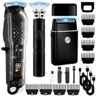 Professional Hair Clippers Trimmer Cutting Beard Cordless Barber Shaving Machine