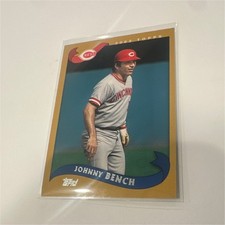 Topps 2010 Johnny Bench #VLC-43 Vintage Legends Cincinnati Reds Baseball Card
