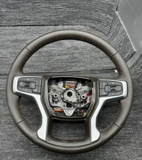 New Oem 2020-2023 Gmc Sierra Leather Steering Wheel W Heat 84946339
