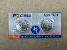 2-PK AG10 389A Watch Battery LR1130 390 189 L1131 LR54 D389 Alkaline Button Cell