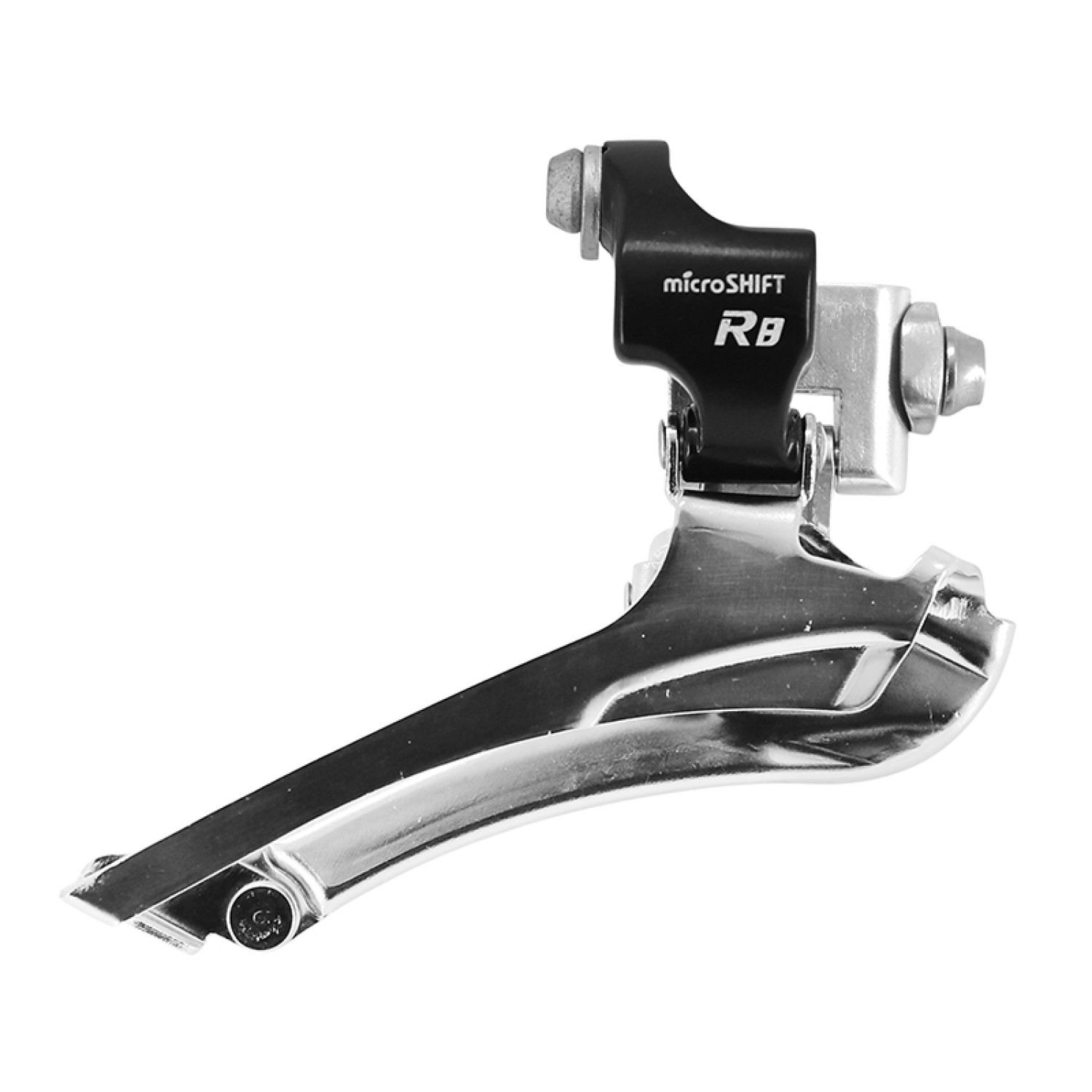 Dérailleur avant Microshift 8v double à braser pour le vélotaf sportif