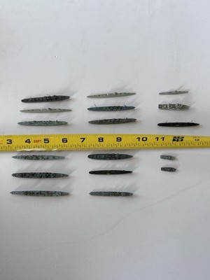 17 X Neptun Navis Mixed  1/1250 Scale Model Ships Lot Made in Germany RARE FIND