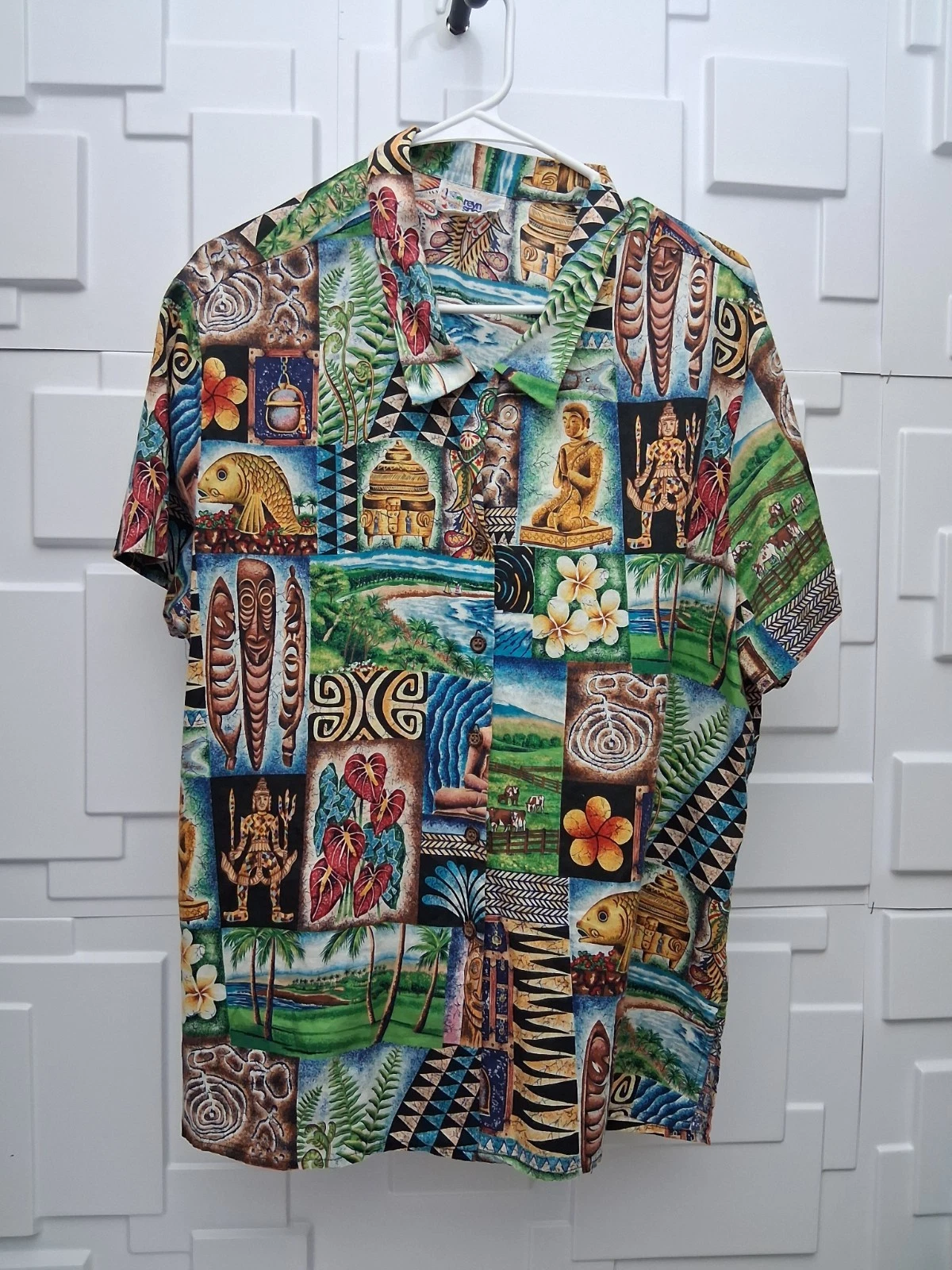 Reyn Spooner Egyptian Cotton And Print Hawaiian Shirt XL Vintage RARE HTF Design
Opens in a new wind