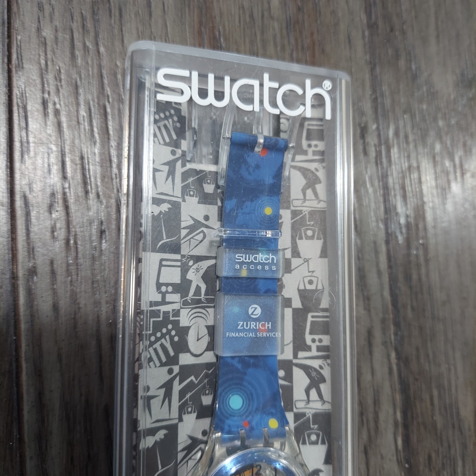 Vtg SWATCH Access WATCH KeyWatch Function 1994 Zu… - image 5