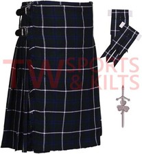 Scottish Outfit Mackenzie Tartan Kilt Set - 09 Pieces Kilt Accessories for Men