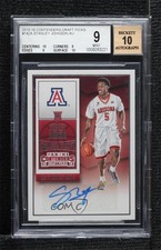 2015 Contenders Draft Picks College Ticket Stanley Johnson BGS 9 MINT Auto n0c