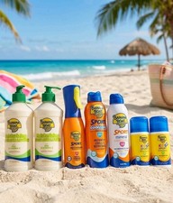 Lot of 7 Banana Boat Kids Sport Mineral Sunblock Sunscreen  After Sun Lotion