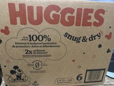 Huggies Snug and Dry Disposable Size 6 144 Count