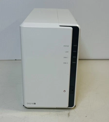 Synology DS216j DiskStation NAS Server Diskless/no HDD with adapter