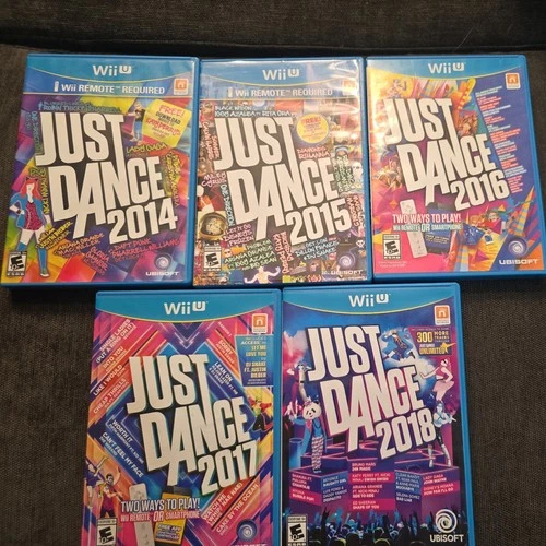 Just Dance Bundle Pack for Nintendo Wii U 2014-2018