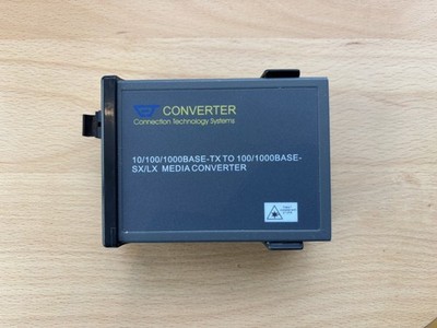 Converter Media Converter cvt 3002w2a sm 10 plus dr 10/100/1000Base Wie Neu