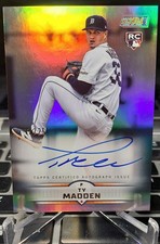 2025 Topps Stadium Club - Autographs Ty Madden #SCBA-TM Rainbow Foilboard /25