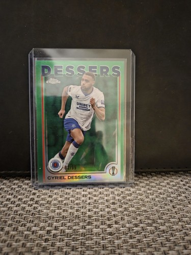 2024-25 Topps Uefa Club Competitions Cyriel Dessers /99 Rangers