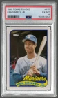 1989 Topps #41T Ken Griffey Jr traded rookie card Mariners PSA 6