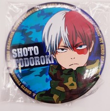 My Hero Academia Shoto Todoroki Camouflage Can Badge READ DESCRIPTION
