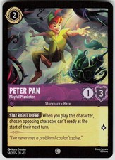 Peter Pan Playful Prankster 58/204 Attack of the Vine Disney Lorcana