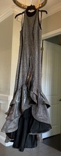 Betsy  Adam Galaxy Glitter Gown Size 6