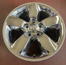 2013-24 Ram 1500 Classic 5 Lug 5 Spoke 20x8 Chrome Clad Aluminum Wheel.