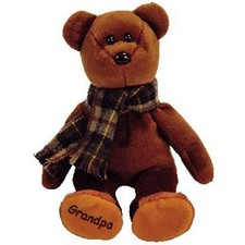 TY Beanie Baby - GRAMPS the Grandfather Bear (Internet Exclusive) (9 inch) MWMTs