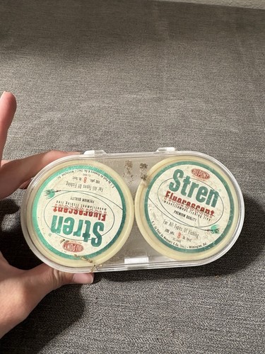 Vintage Box of 1 Spools Du Pont Stren Line - 8lb Test - 100 Yards x 1 New/OS