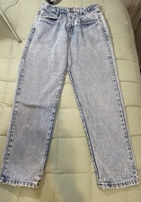 Vtg 90’s Y2K Calvin Klein Sport Jeans Size S Womens Acid Wash Made in USA Cotton