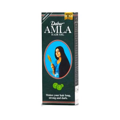 Dabur Amla Hair Oil (200 ml)   Herbal Hair Care for Strong, Shiny Hair