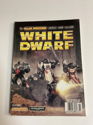 White Dwarf Magazine Nov 2005 Games Workshop Warhammer 40k Lord of the Rings