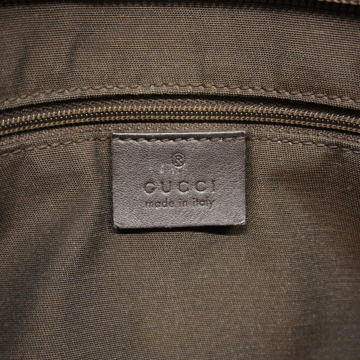 Gucci GG Supreme Shoulder Bag PVC Brown Gold Hardware thumbnail 5