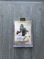 Jalen Hurts Auto 2026 Wild Card Matte Metal Eagles Super Bowl MvP Numbered 