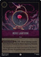 Lorcana TCG Rose Lantern 65/204 Ursula's Return Cold Foil-Common