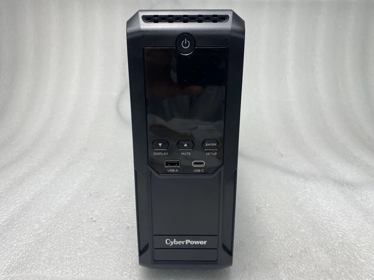 Genuine CyberPower CP1500AVRLCD3-R 1500VA/900W Mini Tower UPS NO BATTERIES