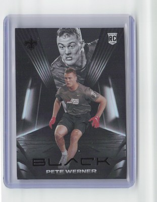 2021 Panini Black #170 Pete Werner