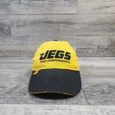 Jegs High Performance Cap Hat Adjustable Strapback Adult Mens Embroidered Logo☆