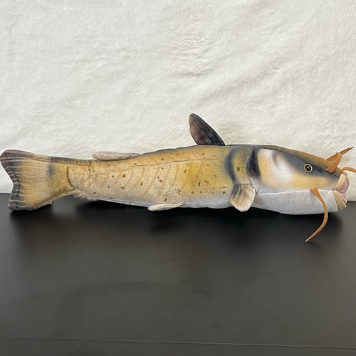 Bass Pro Shops Catfish Plush 17" Spring 2019 Retired Stuffed Animal Realistic - Picture 5 of 15