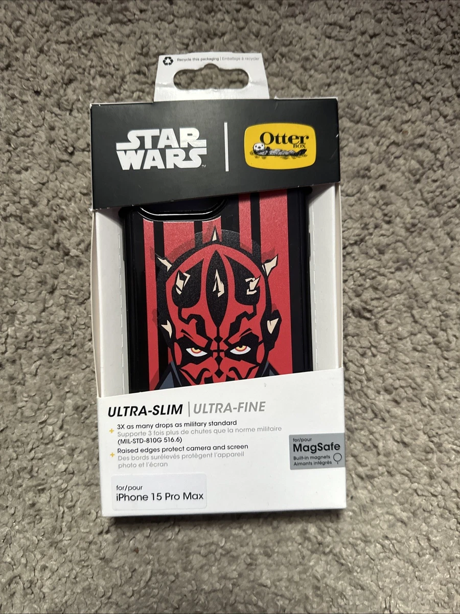 Custodia per iPhone X/XS Star Wars Darth Maul The Vicious Sith Lord