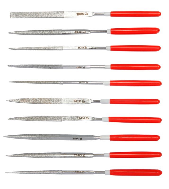 Yato Diamantnadeln. Set Mit 10 Stück/140 Mm 6144 - Bild 3