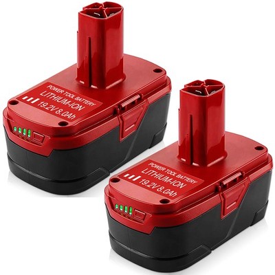 1~2PACK 8 Ah For Craftsman C3 XCP Lithium Battery 19.2V 130279005 PP2030 35702