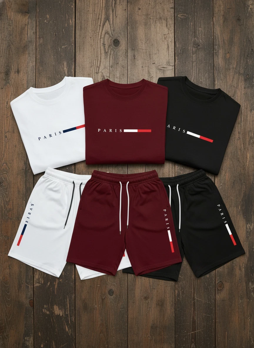 USA Soccer Jersey Tracksuit Set Men Summer T Shirt Shorts Outfit Plus Size