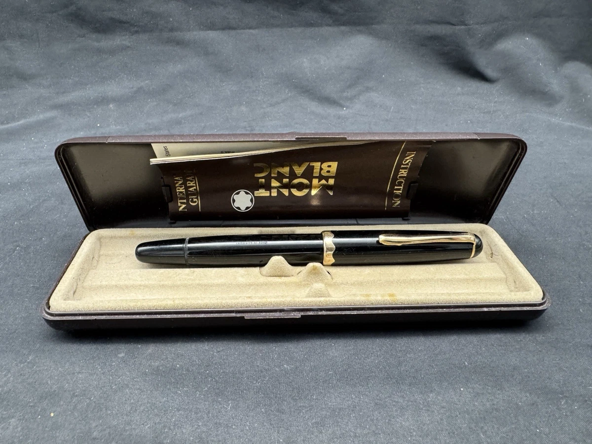Montblanc Blue Collectible Gold, 14K Nib Fountain Pens for sale | eBay