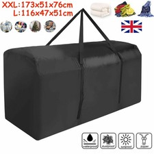 Extra Large Furniture Cushion Storage Bag Waterproof Heavy Duty Outdoor Garden