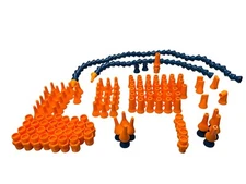 PACK OF 130 Loc-Line 1/4” Hose Segment 2 Pre Pack 5-3/4” Long and accessories