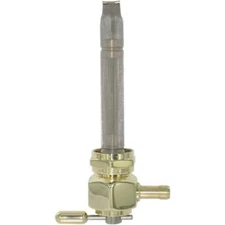Pingel 6311-BH Power Flo Old School Brass HEX 180 Deg Inward 22mm Petcock Harley