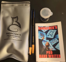 Banachek Metal Pro Band Listo Writer Magic Mentalism Tricks