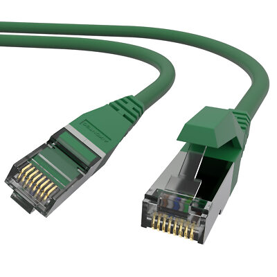 Lankabel Grün Gigabit Netzwerk Patch Kabel Router Internet Kabel RJ45 Cat 6 LSOH