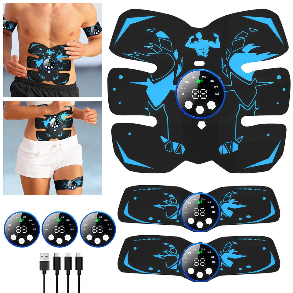 Power EMS Trainer Arms & Hips Muscle Stimulator ABS Abdominal Training Unisex - image 4 of 4
